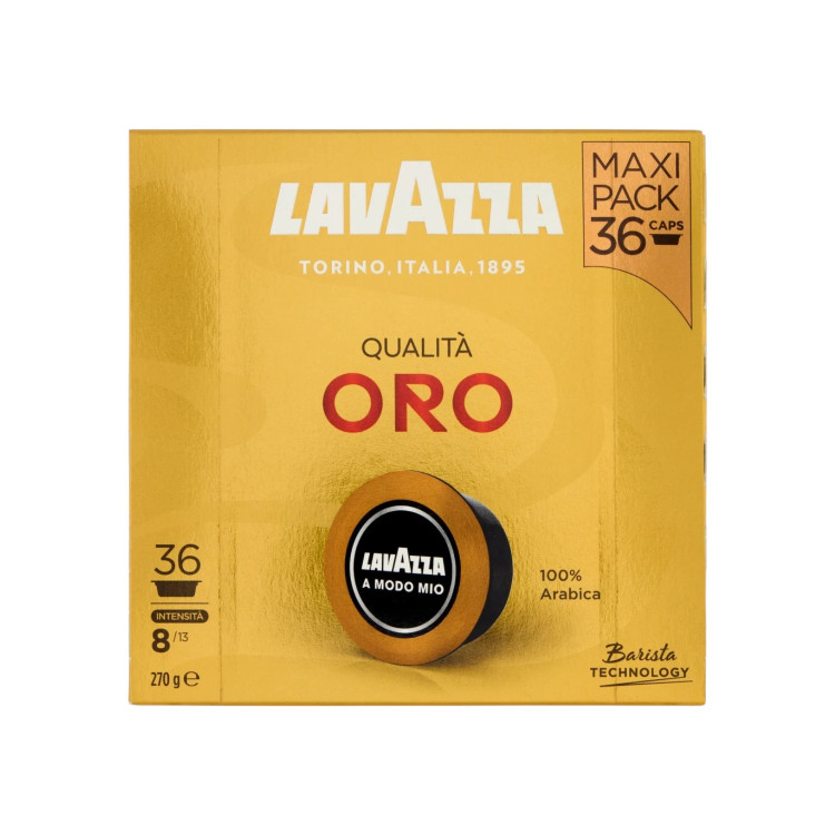 LAVAZZA, Qualità Oro 100% Arabica, кафе капсули A Modo Mio, 36 бр
