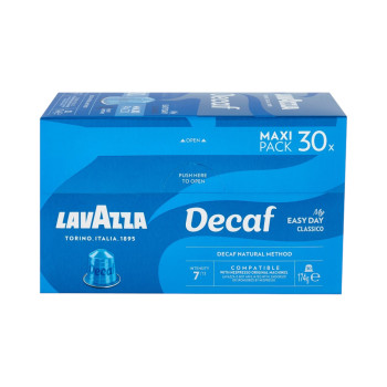 LAVAZZA, Decaf My Easy Day Classico, кафе капсули Nespresso без кофеин, 30 бр