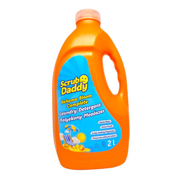 SCRUB DADDY течен перилен препарат, Универсално пране, 2 литра, Bahama bloom SCRUB DADDY течен перилен препарат, Универсално пране, 2 литра, Bahama bloom
