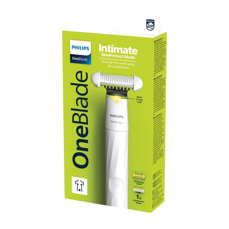 PHILIPS oneblade intimate със skinprotect ножче PHILIPS oneblade intimate със skinprotect ножче