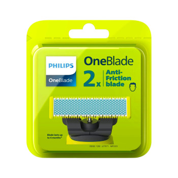 PHILIPS oneblade anti-friction резервни ножчета, 2 броя PHILIPS oneblade anti-friction резервни ножчета, 2 броя