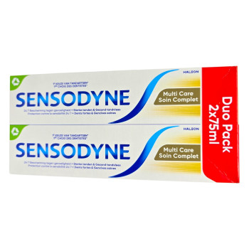 SENSODYNE Multi Care паста за зъби за цялостна грижа, 2 × 75 мл