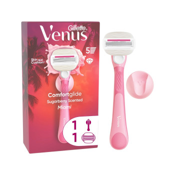 Gillette Venus Comfortglide Miami Sugarberry самобръсначка с 1 ножче
