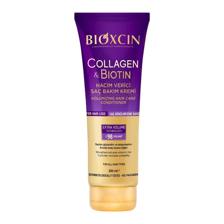Bioxcin Collagen & Biotin балсам за обем, 250 мл Bioxcin Collagen & Biotin балсам за обем, 250 мл