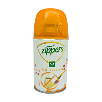 ZIPPERS ароматизатор, Пълнител за машинка, Anti Tobacco, 260мл