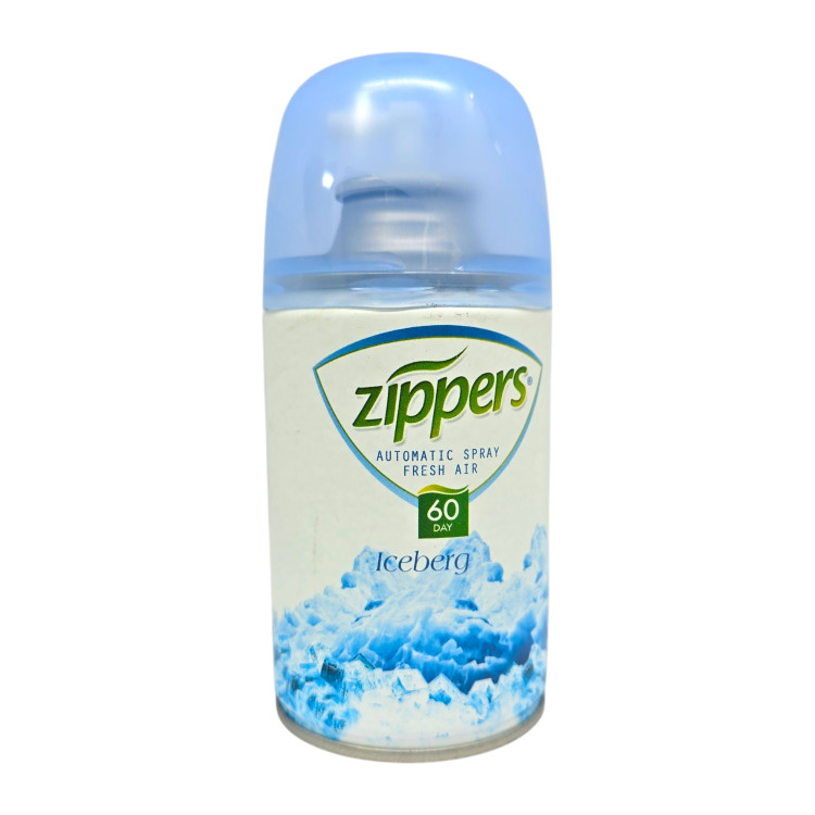 ZIPPERS ароматизатор, Пълнител за машинка, Iceberg, 260мл ZIPPERS ароматизатор, Пълнител за машинка, Iceberg, 260мл