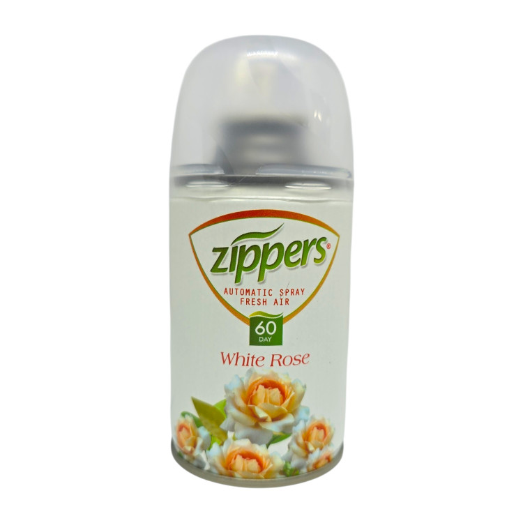 ZIPPERS ароматизатор, Пълнител за машинка, White rose, 260мл ZIPPERS ароматизатор, Пълнител за машинка, White rose, 260мл