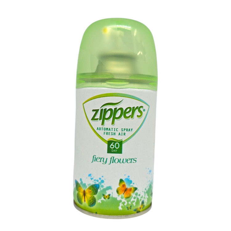 ZIPPERS ароматизатор, Пълнител за машинка, Fiery Flowers, 260мл ZIPPERS ароматизатор, Пълнител за машинка, Fiery Flowers, 260мл