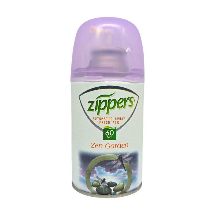 ZIPPERS ароматизатор, Пълнител за машинка, Zen Garden, 260мл