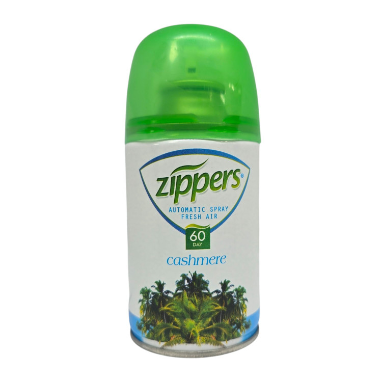 ZIPPERS ароматизатор, Пълнител за машинка, Cashmere, 260мл