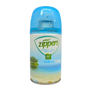 ZIPPERS ароматизатор, Пълнител за машинка, Holiday, 260мл