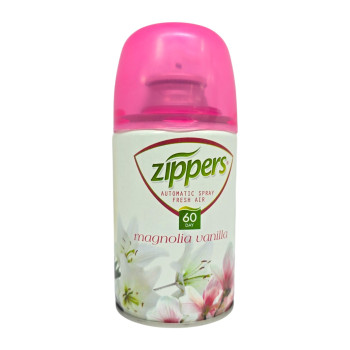 ZIPPERS ароматизатор, Пълнител за машинка, Magnolia Vanilla, 260мл