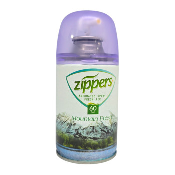 ZIPPERS ароматизатор, Пълнител за машинка, Mountain fresh, 260мл