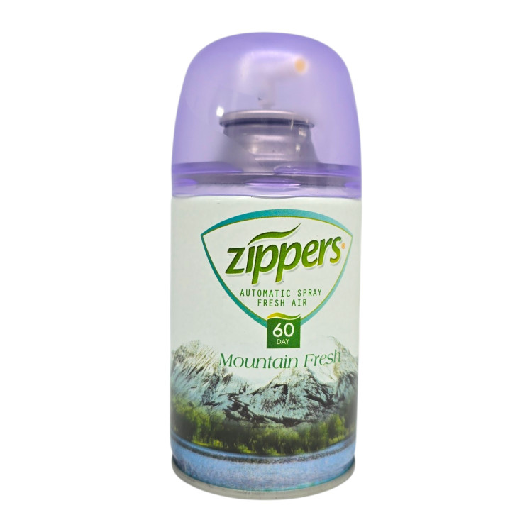 ZIPPERS ароматизатор, Пълнител за машинка, Mountain fresh, 260мл ZIPPERS ароматизатор, Пълнител за машинка, Mountain fresh, 260мл