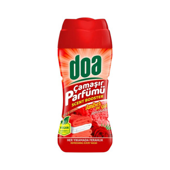 DOA парфюмни гранули за пране с аромат на амбър и роза, 210 г