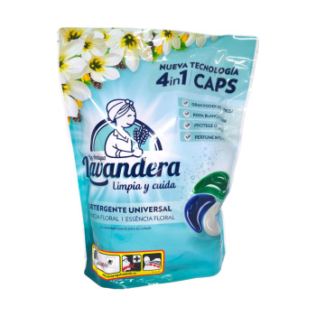 LAVANDERA капсули за пране, 46 броя, 4in1, Универсално пране, Floral LAVANDERA капсули за пране, 46 броя, 4in1, Универсално пране, Floral