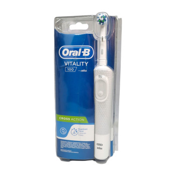 ORAL-B електрическа четка за зъби с зарядно, Vitality, Cross Action, 1 брой ORAL-B електрическа четка за зъби с зарядно, Vitality, Cross Action, 1 брой