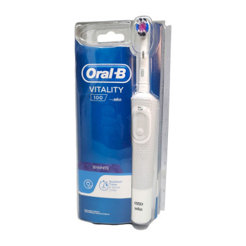 ORAL-B електрическа четка за зъби с зарядно, Vitality, 3D White, 1 брой ORAL-B електрическа четка за зъби с зарядно, Vitality, 3D White, 1 брой