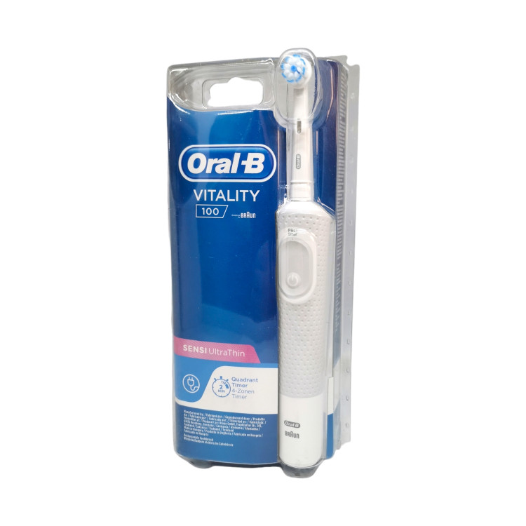 ORAL-B електрическа четка за зъби с зарядно, Vitality, Sensi ultra thin, 1 брой 