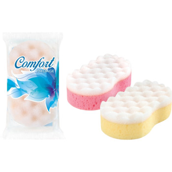 COMFORT масажна гъба за баня, 1 брой, Овал дъга COMFORT масажна гъба за баня, 1 брой, Овал дъга