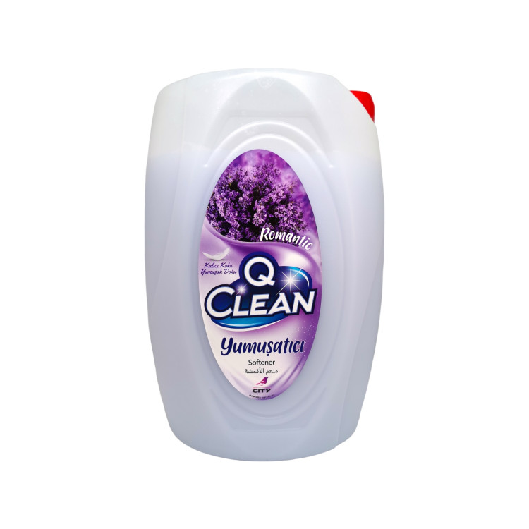 Q CLEAN омекотител за пране, 4 литра, Romantic