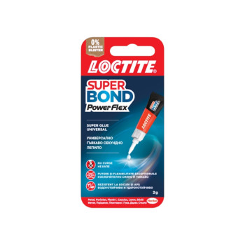 LOCTITE секундно лепило, Power flex, 2гр