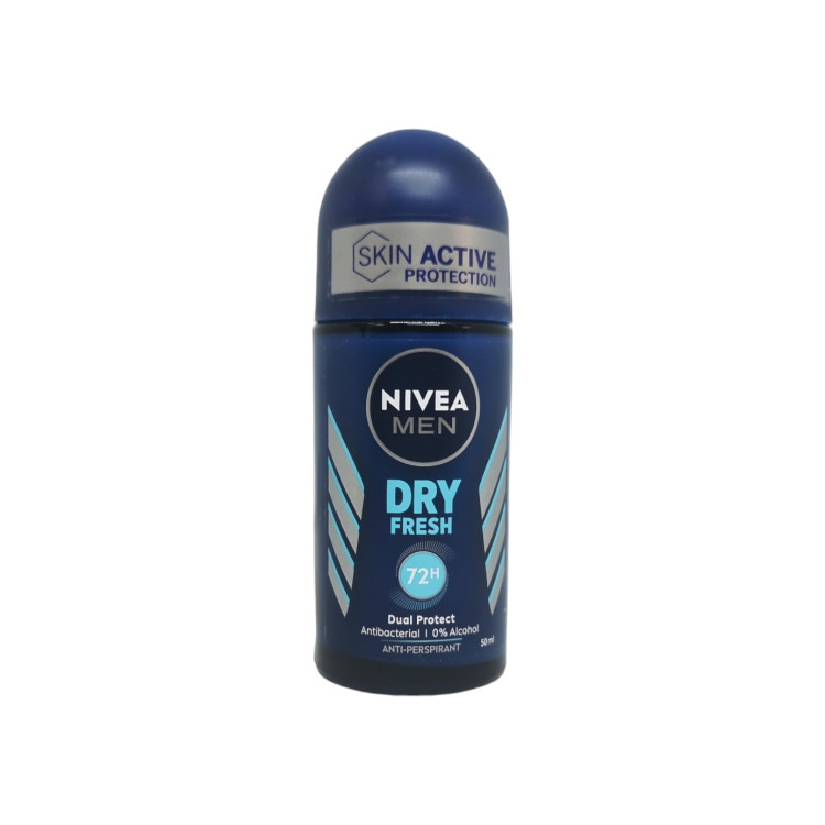 Nivea рол-он мъжки, Dry Fresh, 50мл