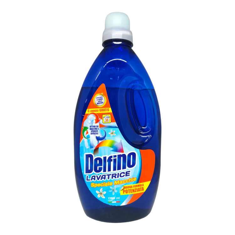 DELFINO течен перилен препарат, Универсално пране, 1750мл, 38 пранета, Speciale maccine