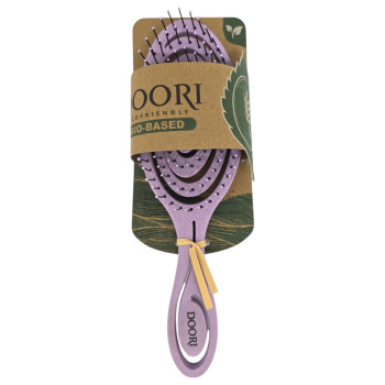 DOORI четка за коса, 1 брой, Масажна , Цвят Лавандула