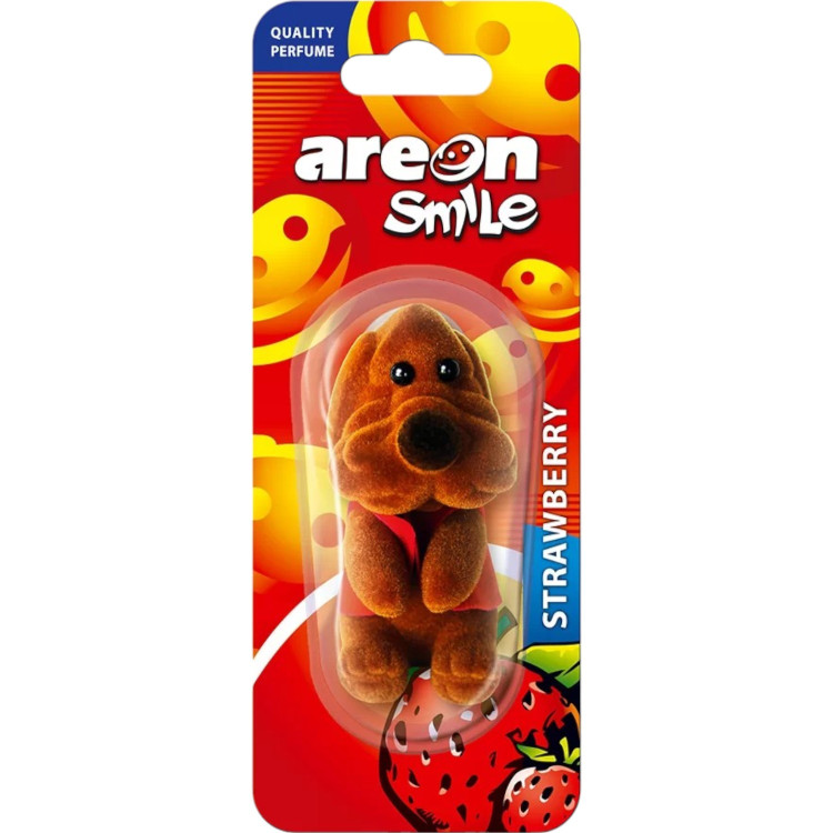 AREON ароматизатор за дома и автомобила, Играчка, Ягода AREON ароматизатор за дома и автомобила, Играчка, Ягода