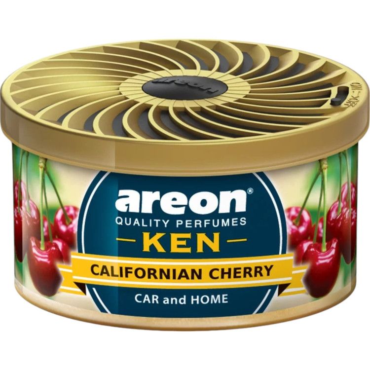 AREON гел ароматизатор за автомобил, KEN, 1 брой, Californian Cherry