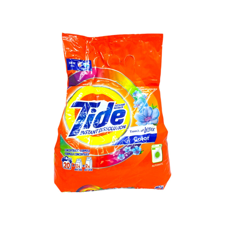 TIDE прах за цветно пране, 20 пранета, 1.50кг