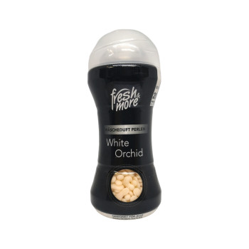 FRESH & MORE омекотител за пране на кристали, 210гр, 20 пранета, White Orchid