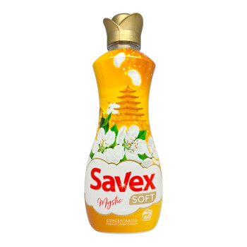 SAVEX SOFT омекотител за пране, 1500мл, 60 пранета, Mystic SAVEX SOFT омекотител за пране, 1500мл, 60 пранета, Mystic