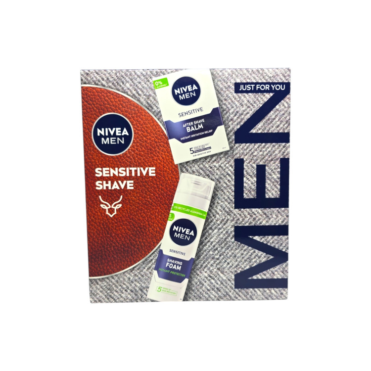 NIVEA подаръчен комплект, Мъжки, 2 продукта, Active Shave