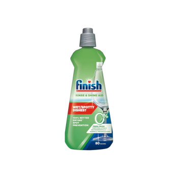 FINISH изплакваща течност за съдомиялна машина, 400мл, 80 изплаквания, Rinse & Shine aid FINISH изплакваща течност за съдомиялна машина, 400мл, 80 изплаквания, Rinse & Shine aid