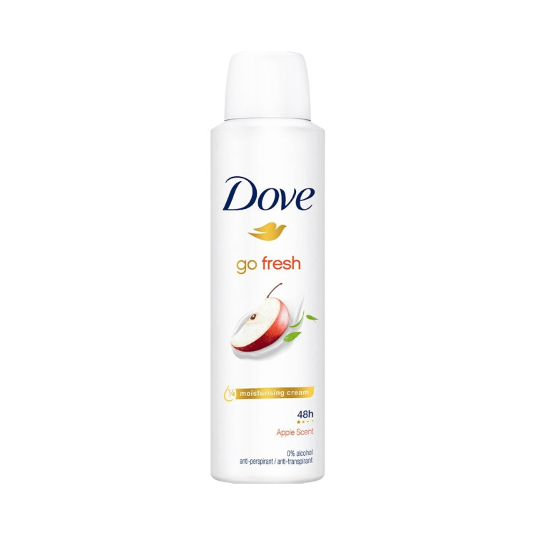 DOVE дезодорант дамски, Ябълка, 150мл DOVE дезодорант дамски, Ябълка, 150мл