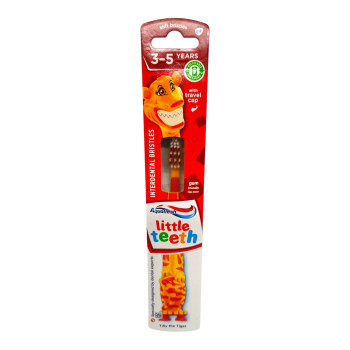 AQUAFRESH четка за зъби, Детска, Little teeth, 3-5 години, 1 брой