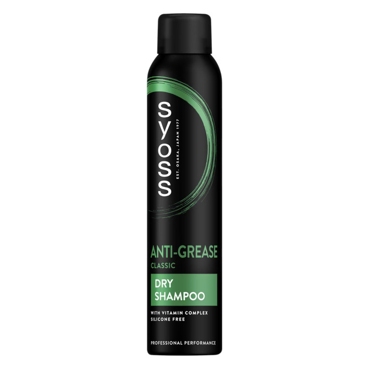 SYOSS сух шампоан за коса, Anti Grasa, 200мл
