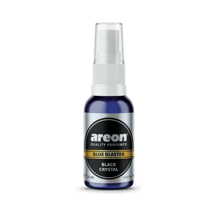 AREON спрей парфюм ароматизатор за автомобили, Blue Blaster, Black Crystal
