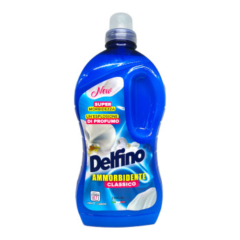 DELFINO омекотител за пране, 2350мл, 47 пранета, Classico