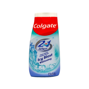 COLGATE паста за зъби, 2в1, Icy Blast whitening , 100мл COLGATE паста за зъби, 2в1, Icy Blast whitening , 100мл