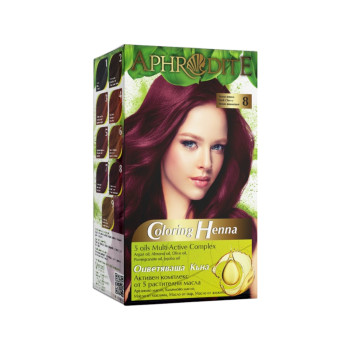 APHRODITE къна за коса, номер 8, Тъмна вишна