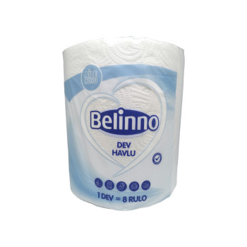 BELINNO кухненска ролка, Jumbo, Бяла, 1кг, 1 брой BELINNO кухненска ролка, Jumbo, Бяла, 1кг, 1 брой
