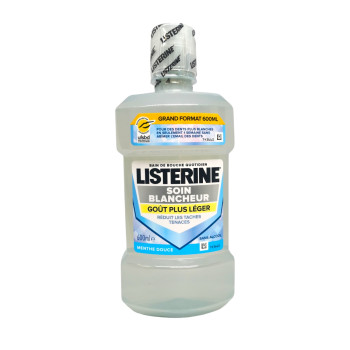 LISTERINE вода за уста, Soin Blancheur, 600мл