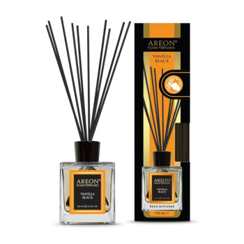 Areon домашен парфюм с клечки 150мл, Vanilla black Areon домашен парфюм с клечки 150мл, Vanilla black