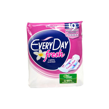 EVERYDAY дамски превръзки, Fresh, Maxi night, Ultra plus, 10 броя