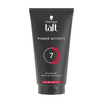 TAFT гел за коса, Power Activity, Фиксация 7, 150мл TAFT гел за коса, Power Activity, Фиксация 7, 150мл