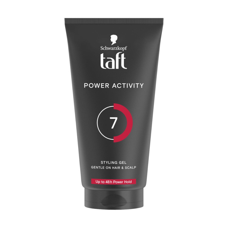 TAFT гел за коса, Power Activity, Фиксация 7, 150мл TAFT гел за коса, Power Activity, Фиксация 7, 150мл