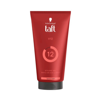 TAFT гел за коса, V12 power gel, Фиксация 12, 150мл TAFT гел за коса, V12 power gel, Фиксация 12, 150мл